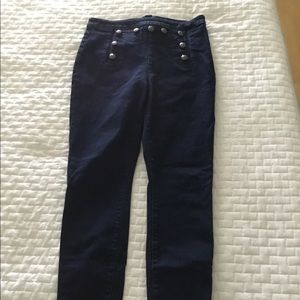 Veronica Beard Navy Blue SailorJeans Sz 30/10
